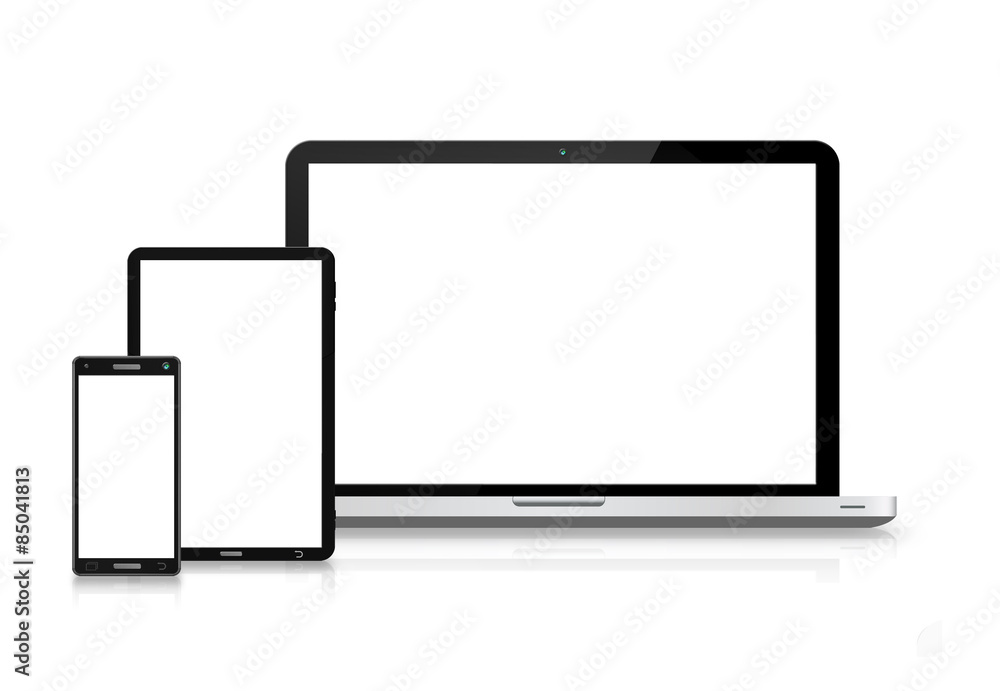 Modern digital tech device collection Modern digital tech device collection