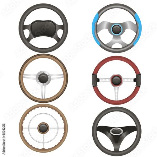 Steering wheels set