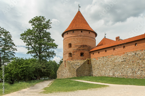 Trakai castle towers