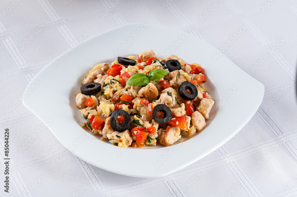 pasta with vegetables pasta with vegetables