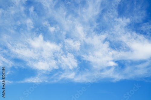 Fototapeta Naklejka Na Ścianę i Meble -  Blue sky and clouds. Sky background.
