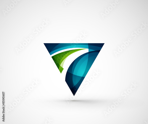 Free Download Abstract geometric company logo - GFXLoad
