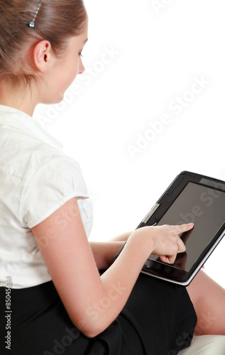 Young Businesswoman With Laptop © Petr Malyshev