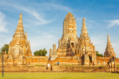 temple de Wat Chai Watthanaram, Ayutthaya