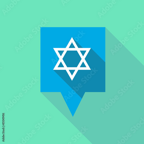 Tooltip icon with a david star