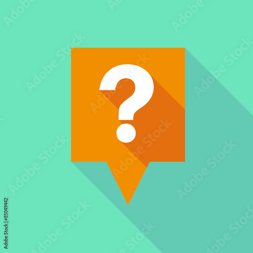 Tooltip icon with a question sign
