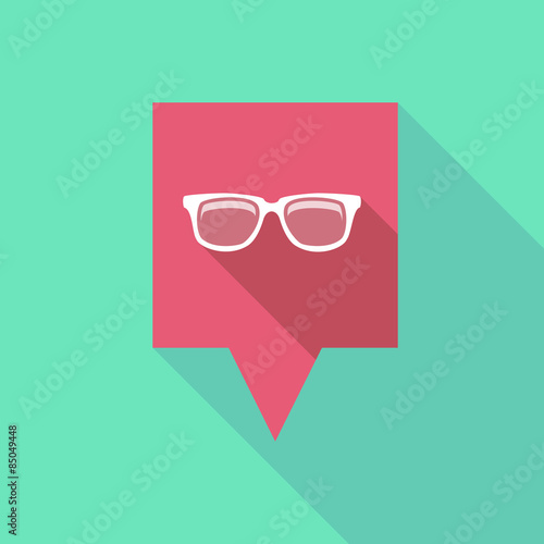 Tooltip icon with a glasses