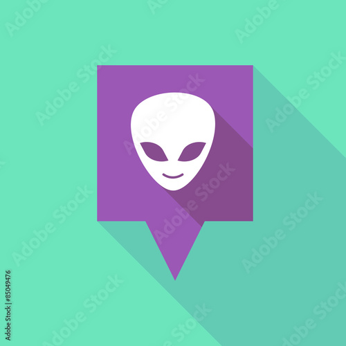 Tooltip icon with an alien face