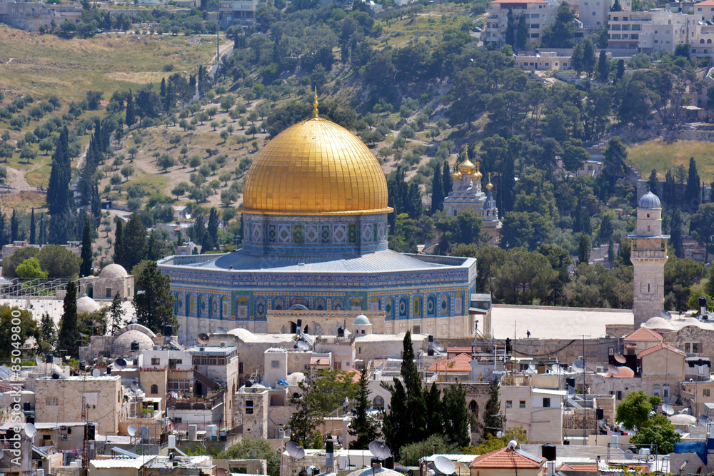 Fototapeta premium Temple Mount in Jerusalem - Israel