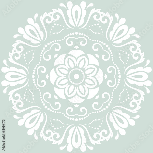 Orient Abstract Vector Pattern