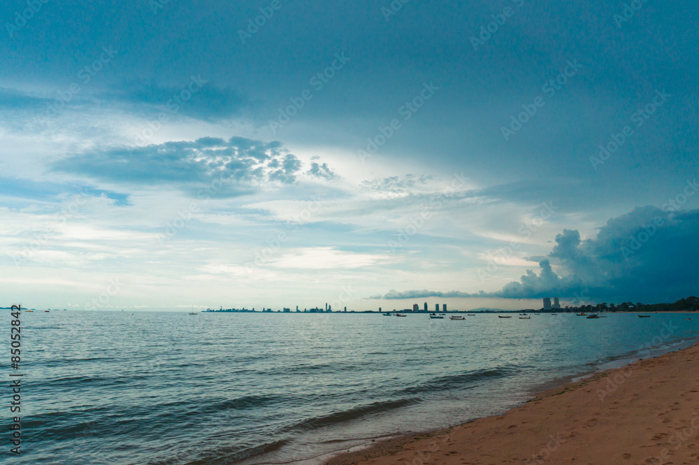 Fototapeta premium East Thailand sea scape.