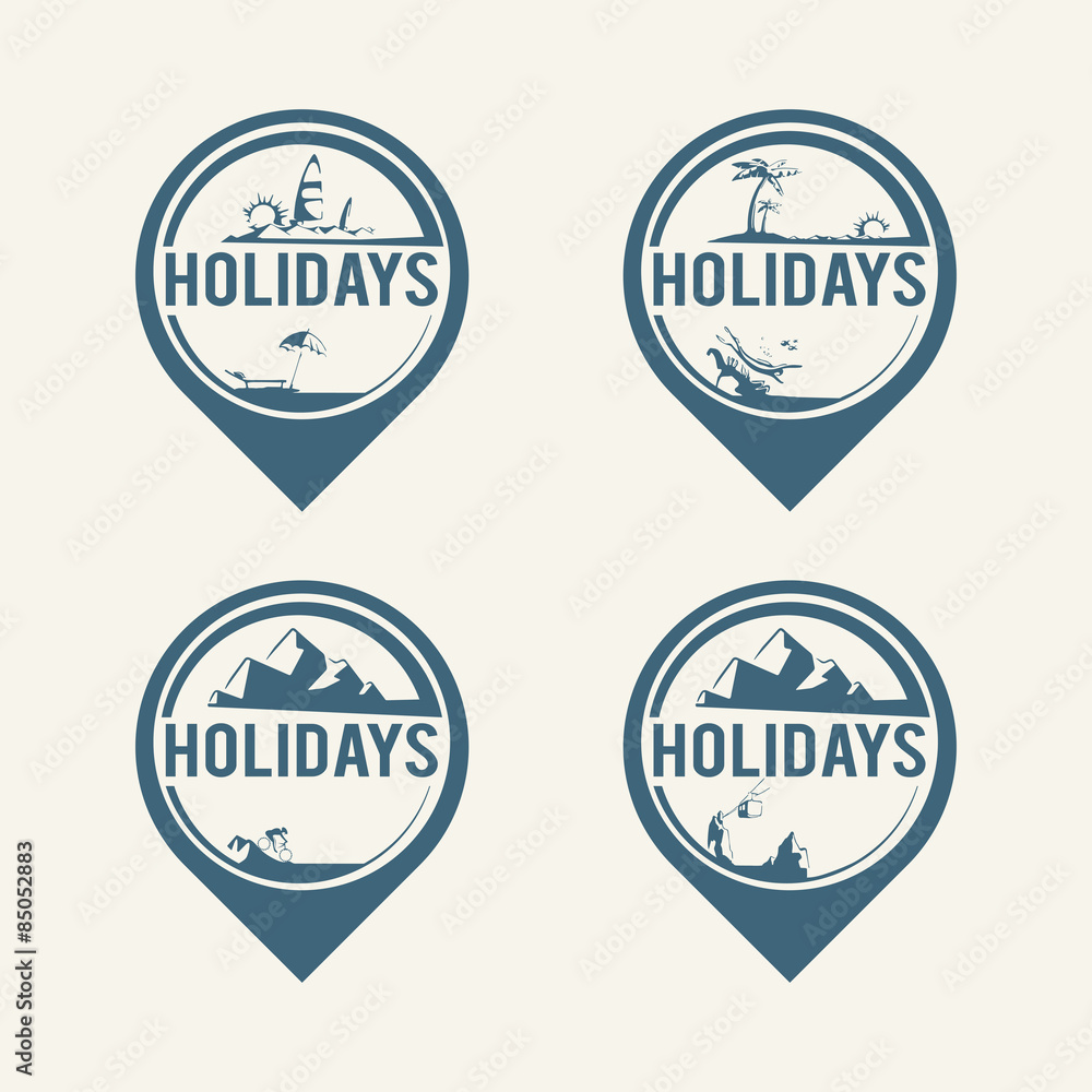 Travel logos