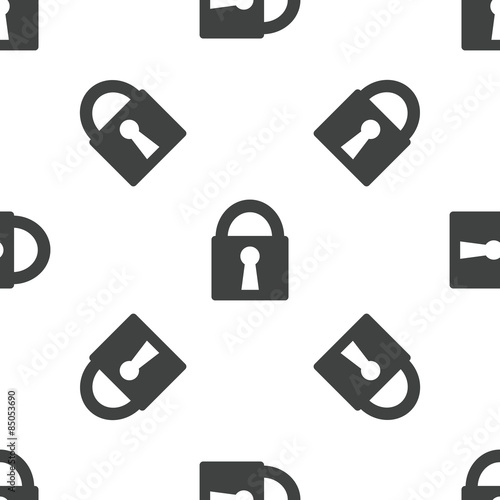 Closed padlock pattern