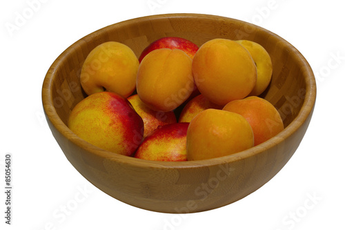 ripe juicy peaches
