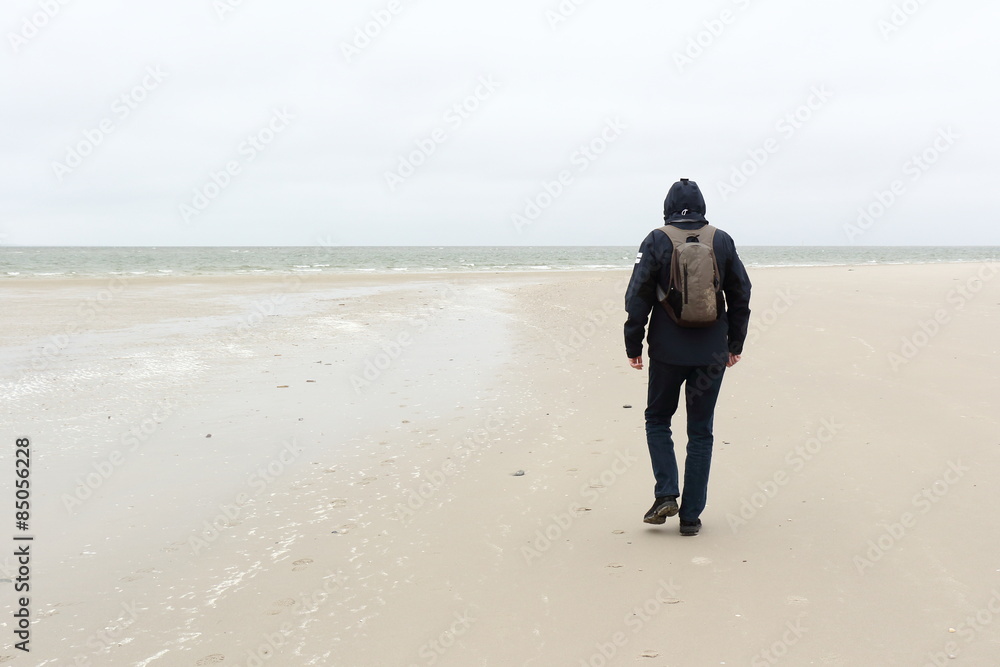 Strandwanderung bei Schlechtwetter Strandwanderung bei Schlechtwetter
