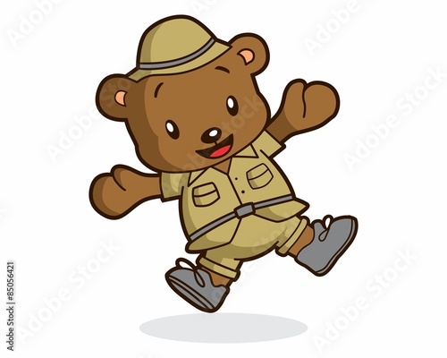 teddy bear huntsman