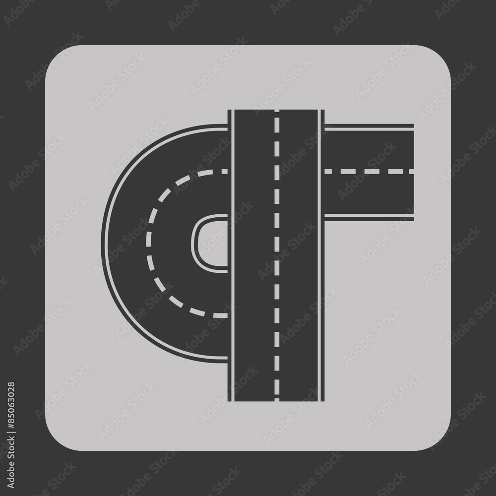 Obraz premium road concept