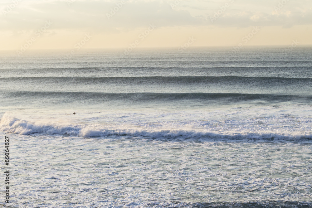 Obraz premium Ocean Wave Swells landscape