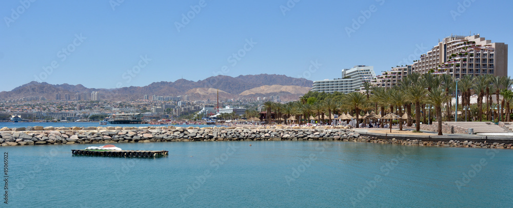 Cityscape of Eilat, Israel Cityscape of Eilat, Israel
