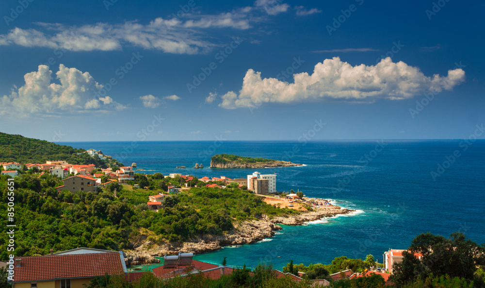 Montenegro, Adriatic sea beautiful landscape