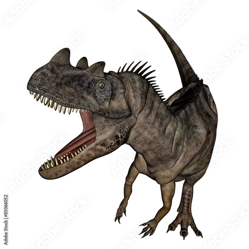 Fototapeta Naklejka Na Ścianę i Meble -  Ceratosaurus dinosaur - 3D render