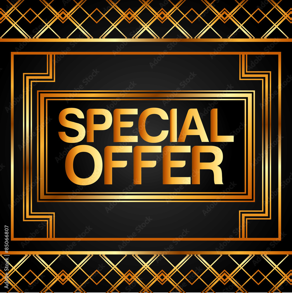 Naklejka premium special offer