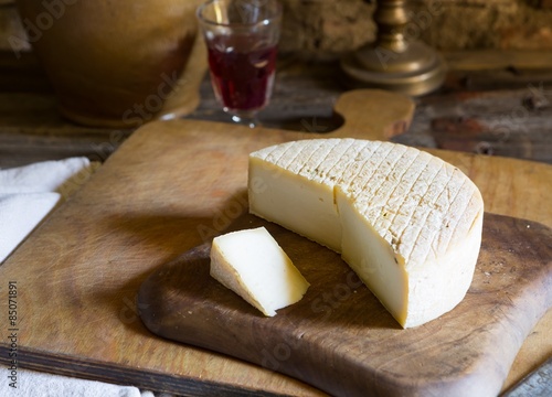 French goat cheese photo