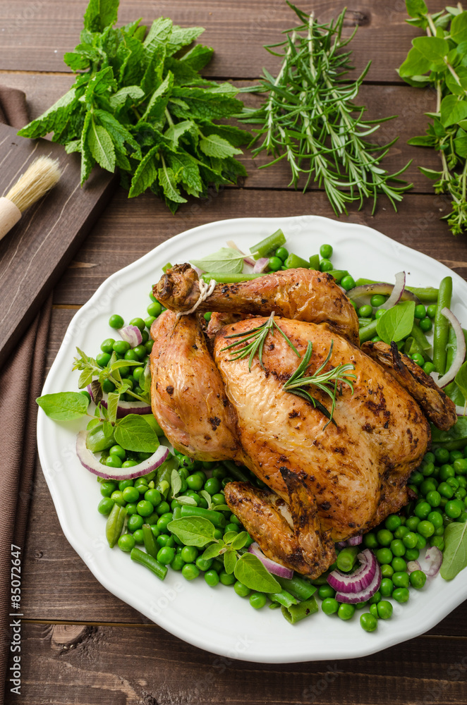 Grilled organic bio chicken Grilled organic bio chicken