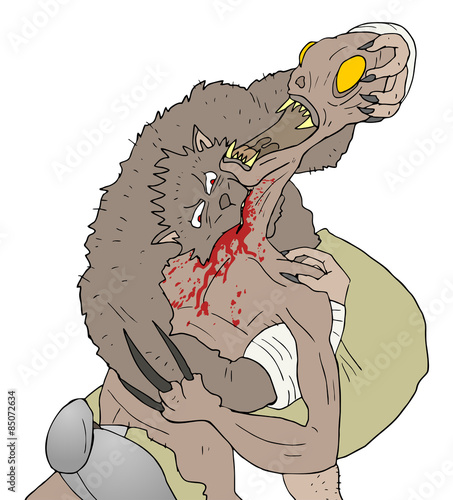 wolf attack