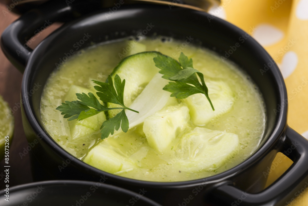 cold cucumber soup with herbs cold cucumber soup with herbs