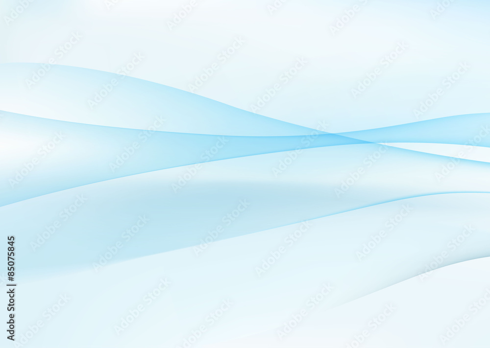 Naklejka premium Abstract blue wavy background