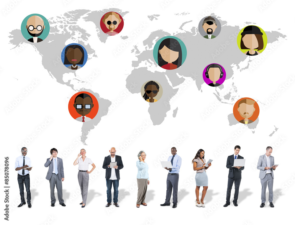 Global Community World People Social Networking Concept Global Community World People Social Networking Concept