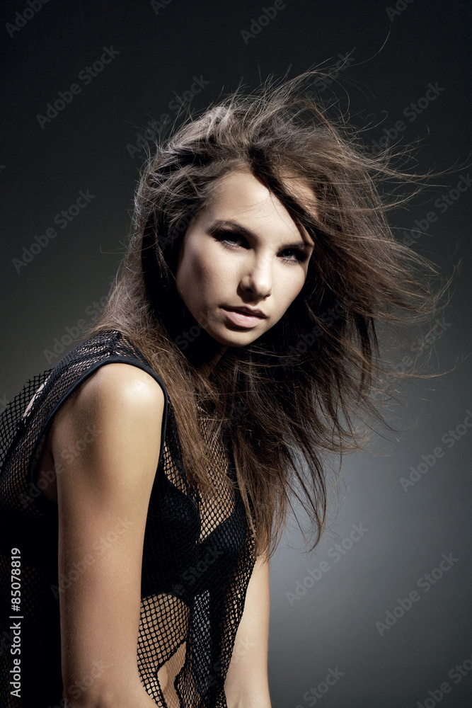Russian beautiful sexy girl with a graceful figure and the passion in the eyes Russian beautiful sexy girl with a graceful figure and the passion in the eyes