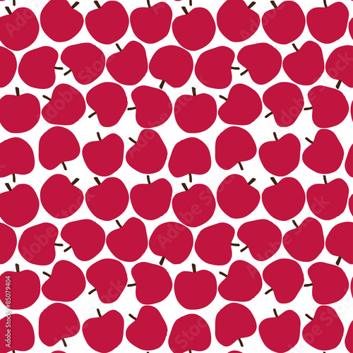 seamless pattern apple りんごのパターン