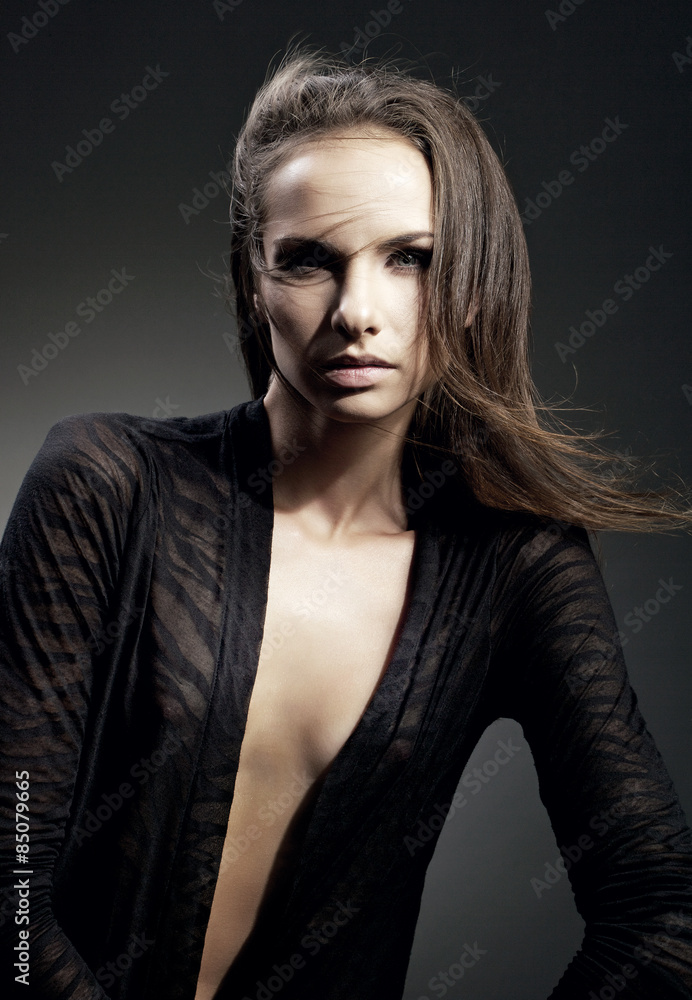 Russian beautiful sexy girl with a graceful figure and the passion in the eyes Russian beautiful sexy girl with a graceful figure and the passion in the eyes