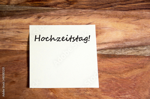 Hochzeitstag