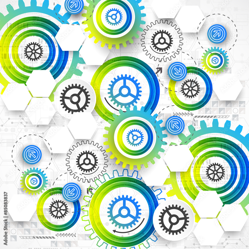 Abstract technology business template background. Abstract technology business template background.