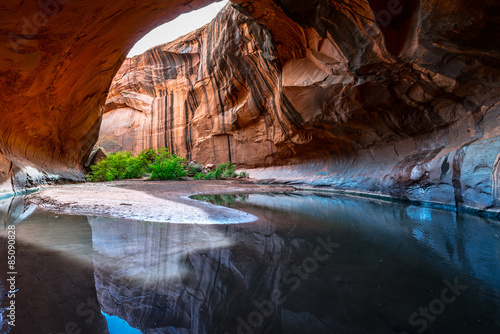 Golden Cathedral Neon Canyon Escalante National Park Utah
