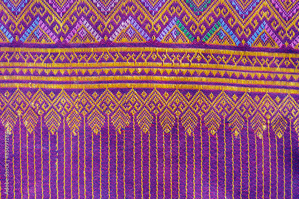 Thai silk fabric pattern Thai silk fabric pattern