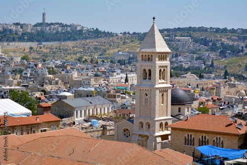 Lutheran Church of the Redeemer in old city of Jerusalem, Israel © Rafael Ben-Ari