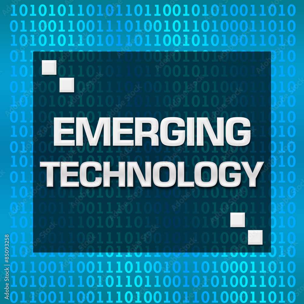 Emerging Technology Binary Background 