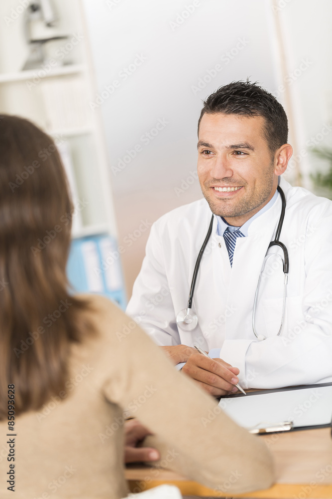 Doctor with patient Doctor with patient