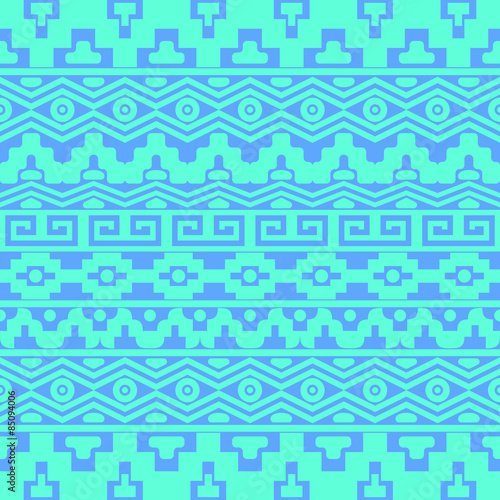 Seamless pattern with aztec ornaments