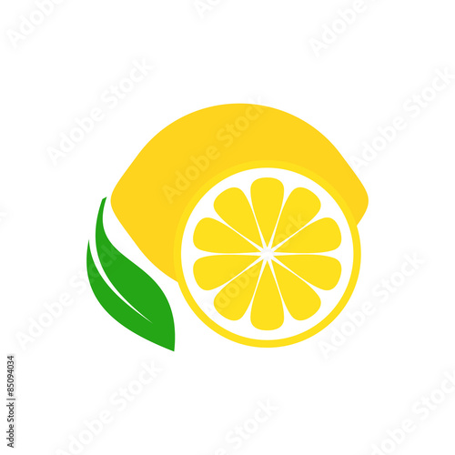 Lemon fruit icon