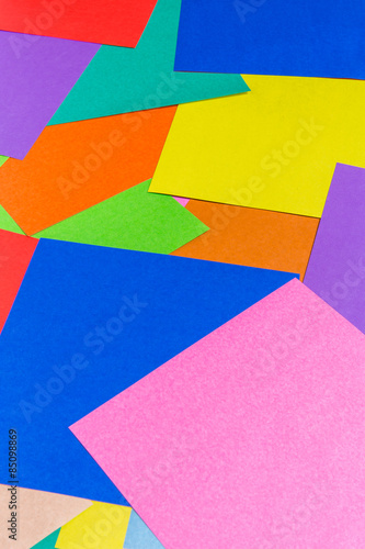 Colorful Background from Paper