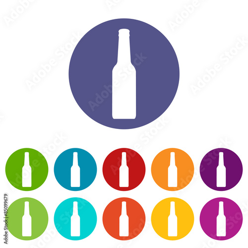 Bottle flat icon