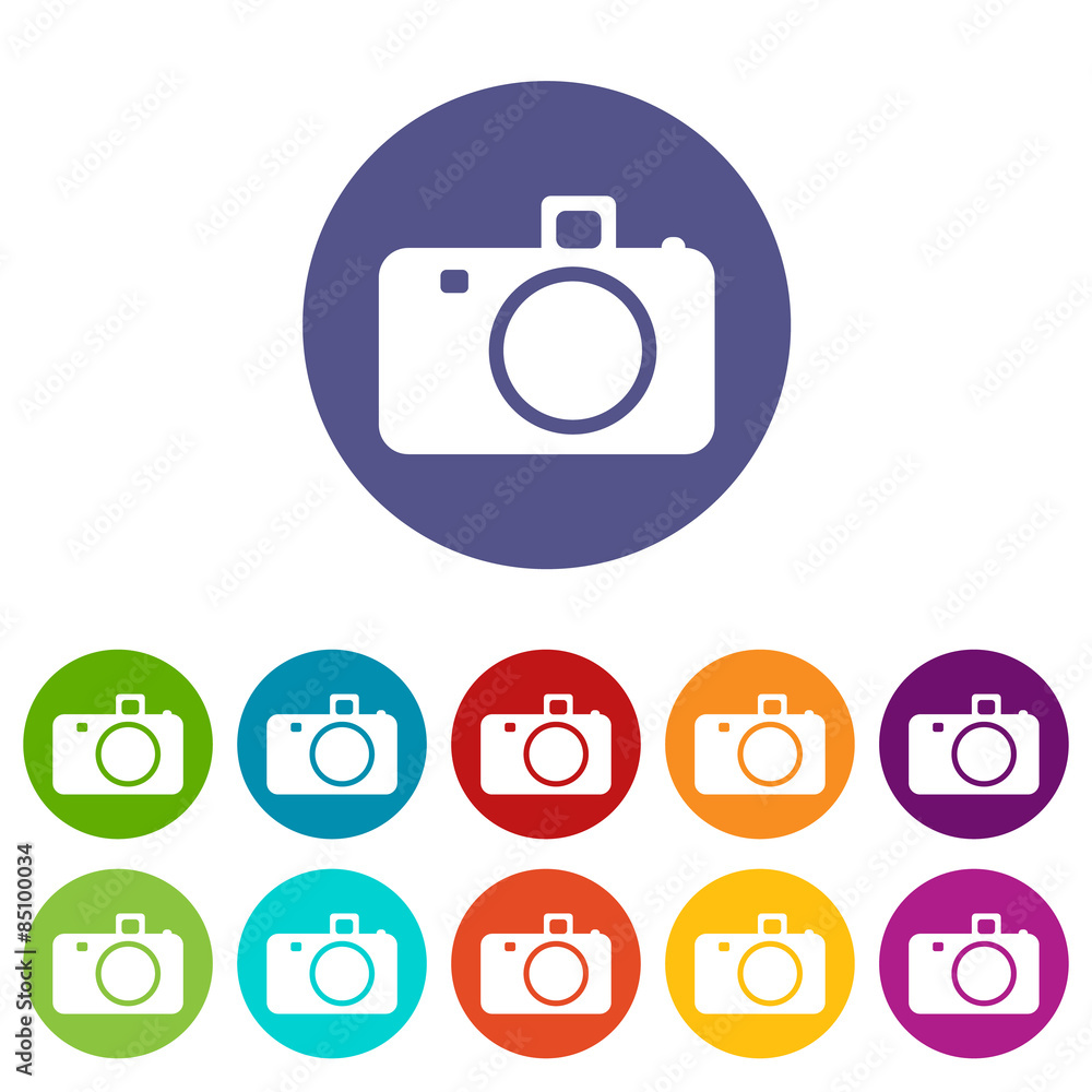 Camera flat icon Camera flat icon