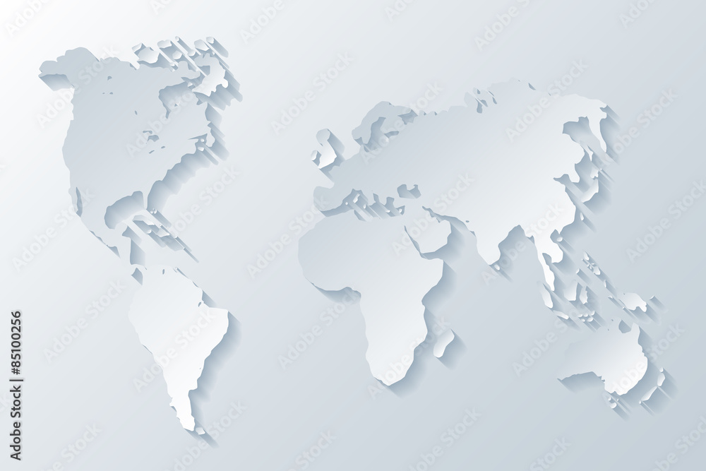 Fototapeta premium World illustration