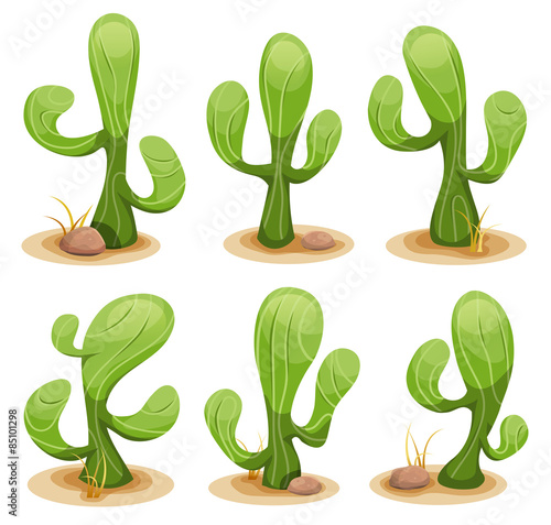 Mexican Cactus Set