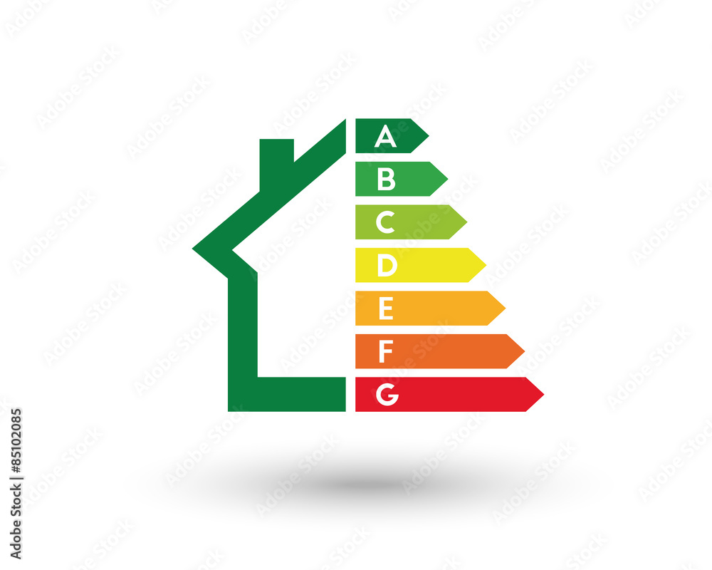 House and energy efficiency concept House and energy efficiency concept